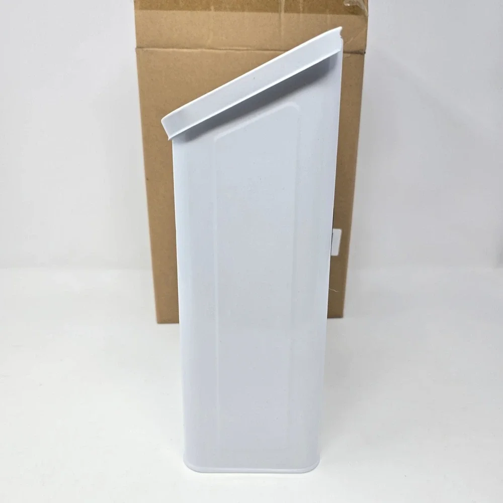 SubeKyu Magnetic Lint Bin and Dryer Sheet Holder Set White Laundry Organization